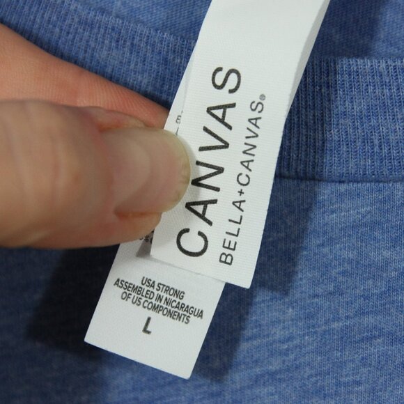 Bella Vintage Style Graphic Promo Grateful Day Irrigation T Shirt Tee Unisex L - Picture 3 of 4